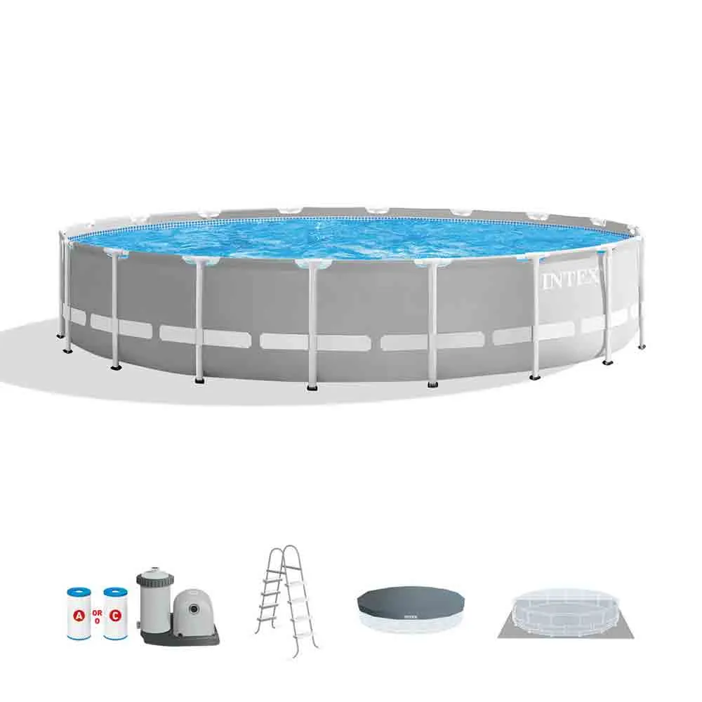 戶外水池連濾水泵 5.49 X 1.22m Prism Frame Premium Pool Set with Filter pump