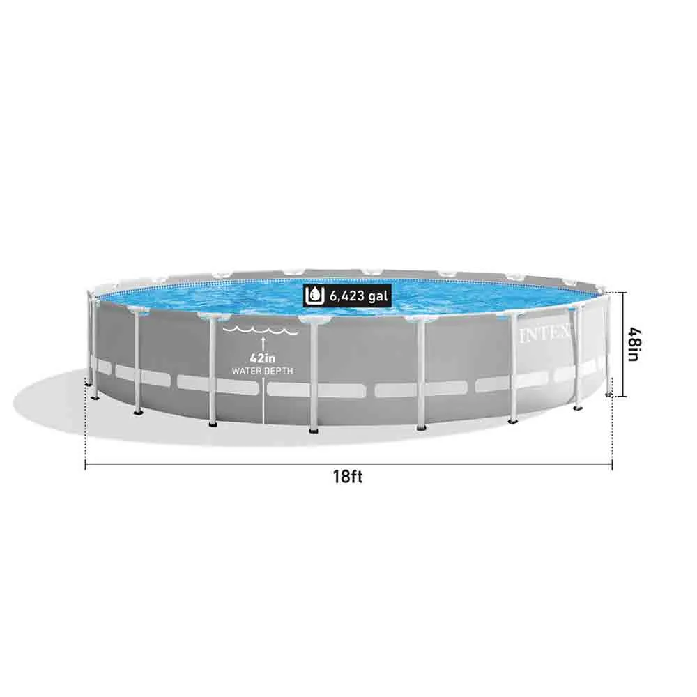 戶外水池連濾水泵 5.49 X 1.22m Prism Frame Premium Pool Set with Filter pump