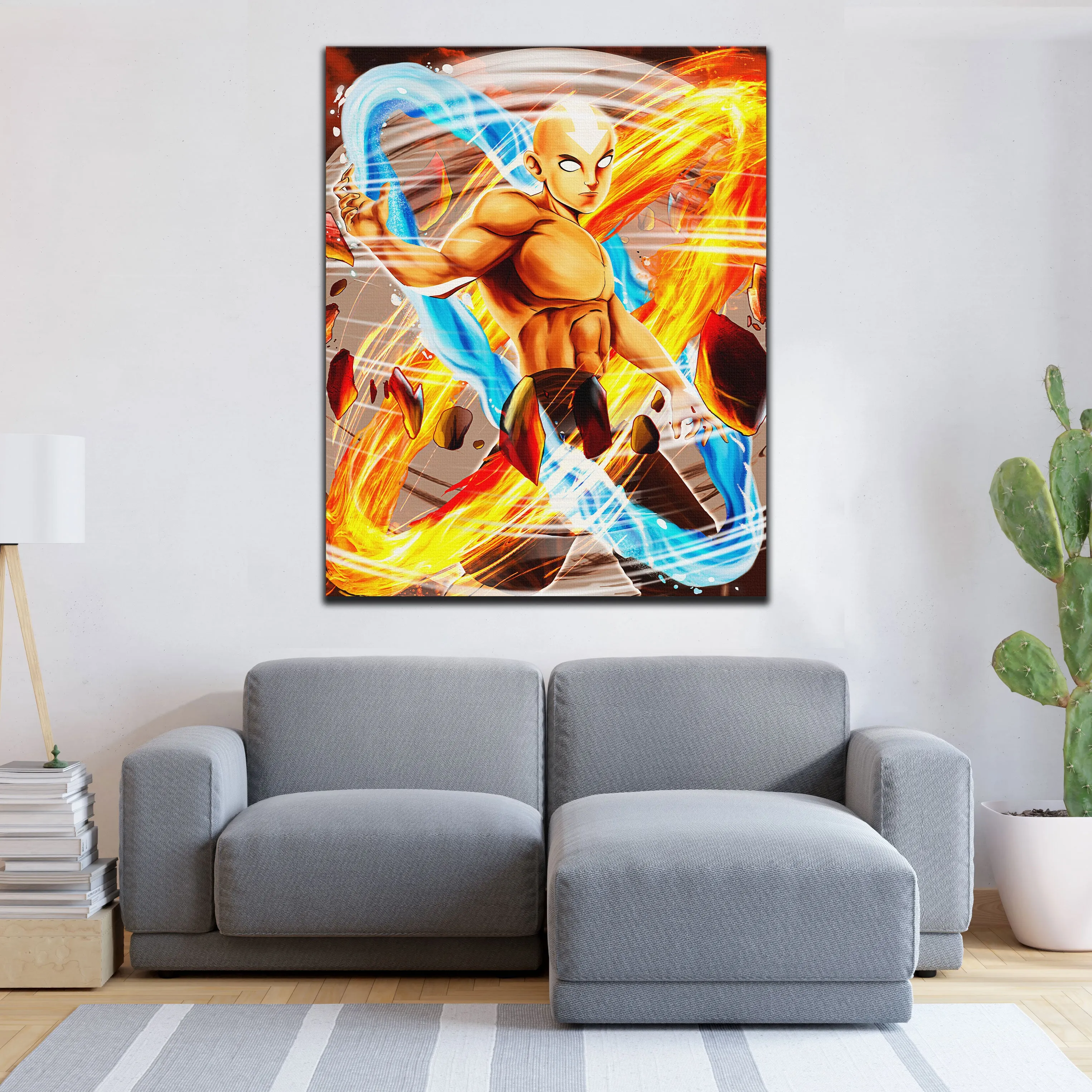 Aang Avatar State - Canvas