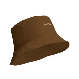 Airfros And Babyhairs Brown bucket hat