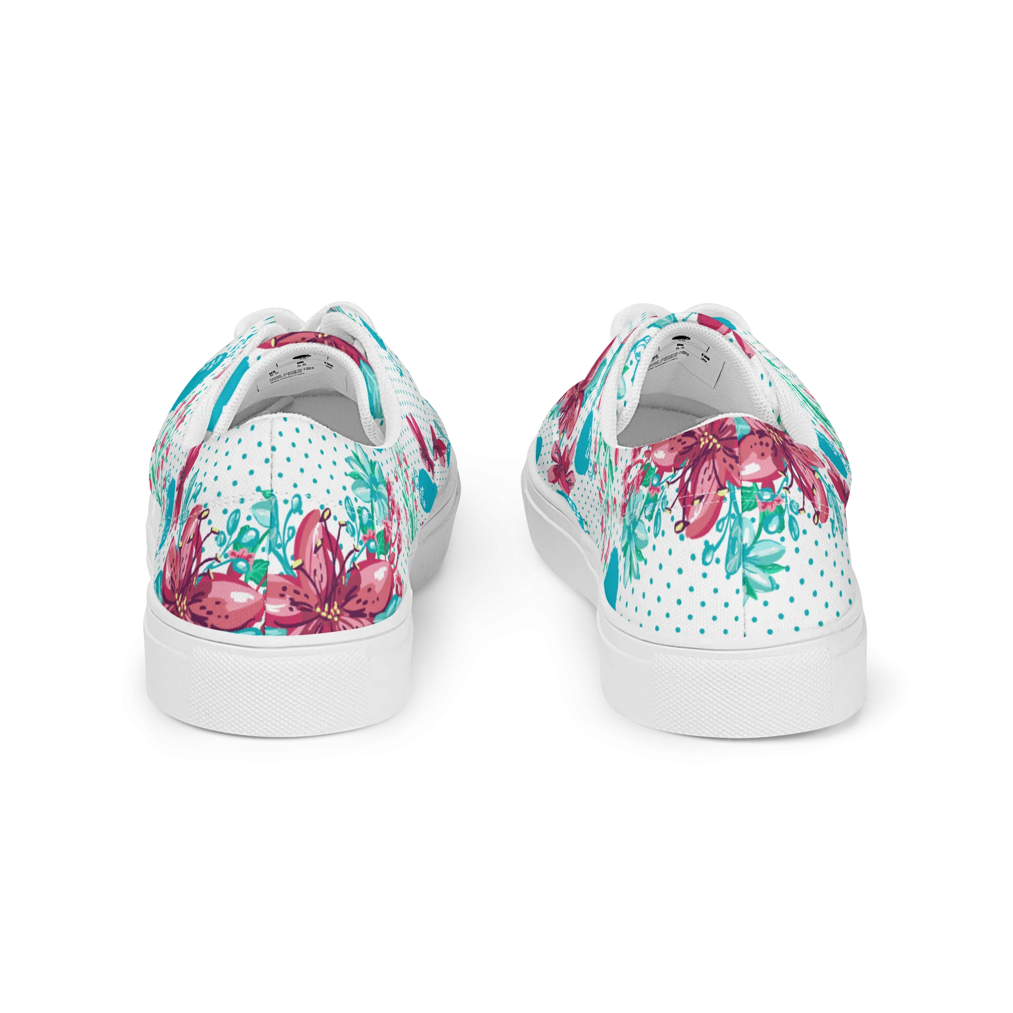 Alter Ego Floral Dots Womens Canvas Shoes