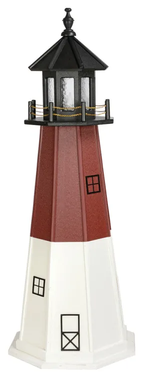 Amish Made Poly Lighthouse - 5 Feet