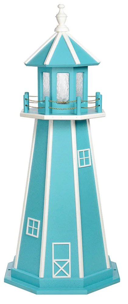 Amish Made Poly Lighthouse - 5 Feet