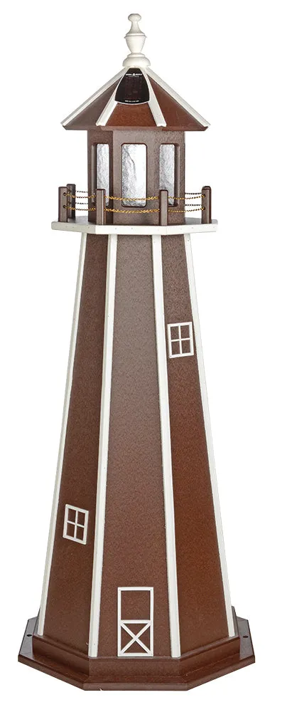 Amish Made Poly Lighthouse - 5 Feet