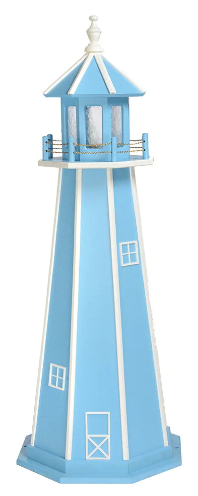Amish Made Poly Lighthouse - 5 Feet
