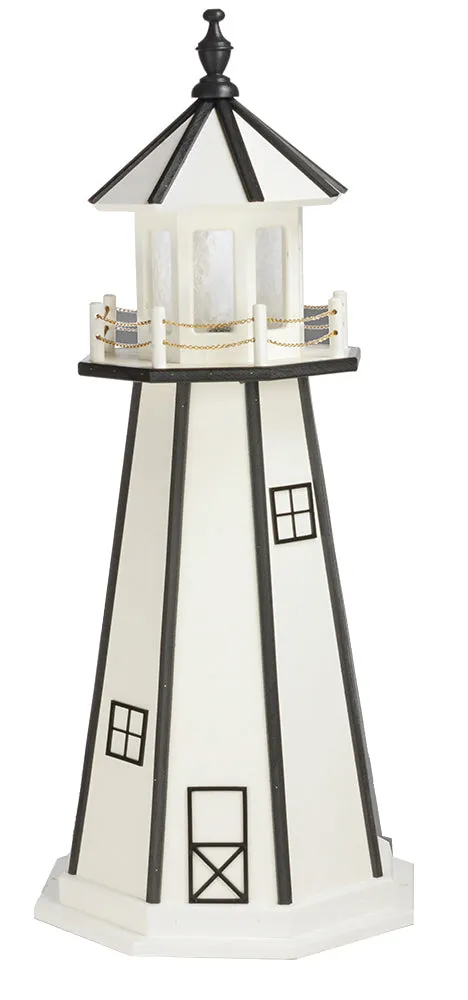 Amish Made Poly Lighthouse - 5 Feet