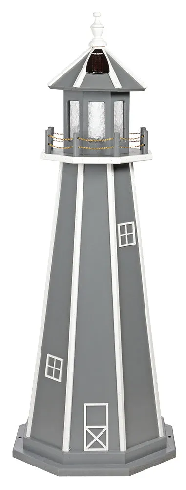 Amish Made Poly Lighthouse - 5 Feet