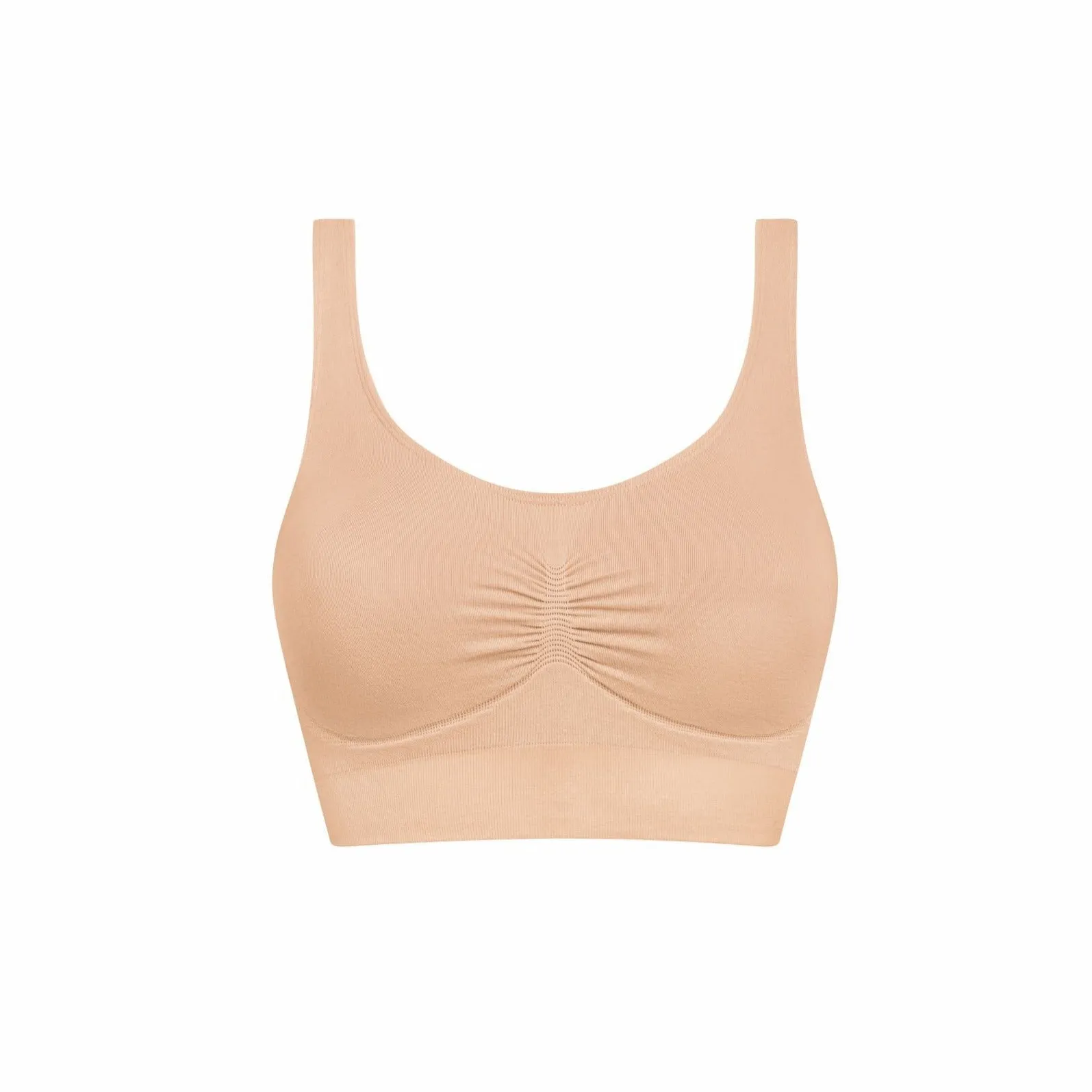 Amoena Pocketed Mastectomy Becky Soft Bra - 44677 Blush/Rose Nude