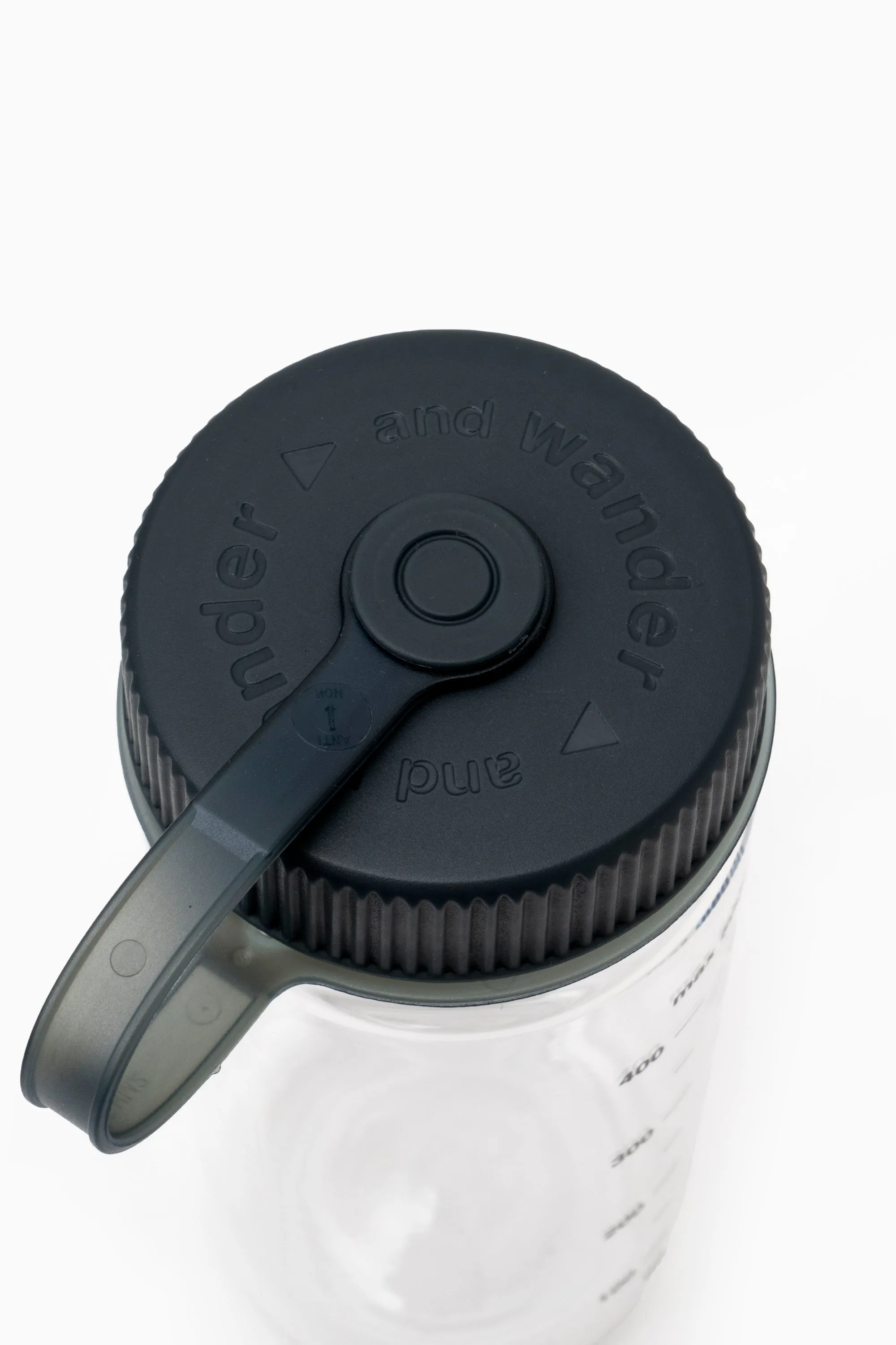 and wander - Logo Bottle - Clear