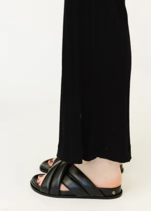 Anine Bing Lizzie Slides in Black