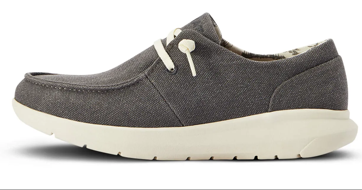Ariat Womens Hilo Washed Tan & Gray Canvas