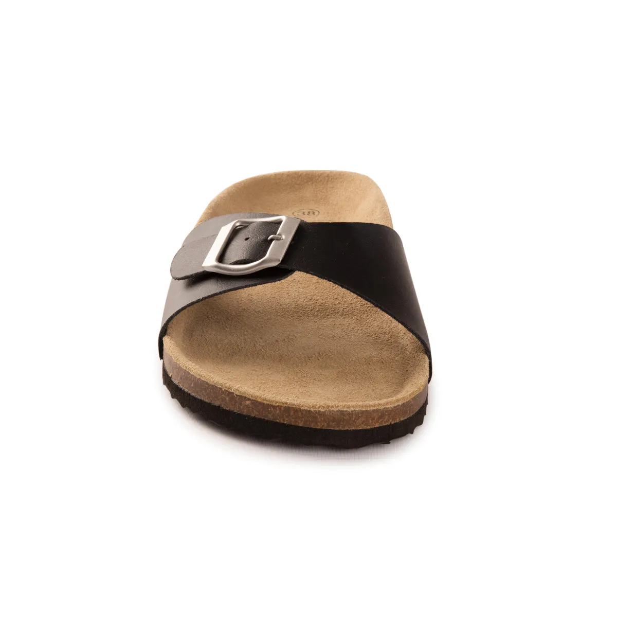 AUS WOOLI AUSTRALIA UNISEX TOORAK SANDALS - BLACK