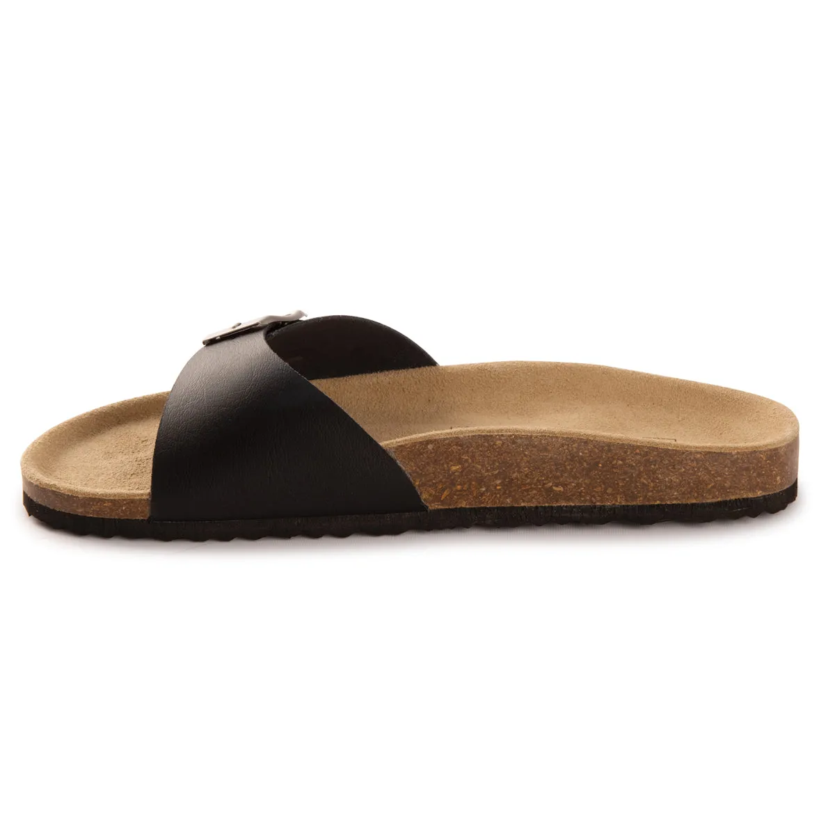 AUS WOOLI AUSTRALIA UNISEX TOORAK SANDALS - BLACK