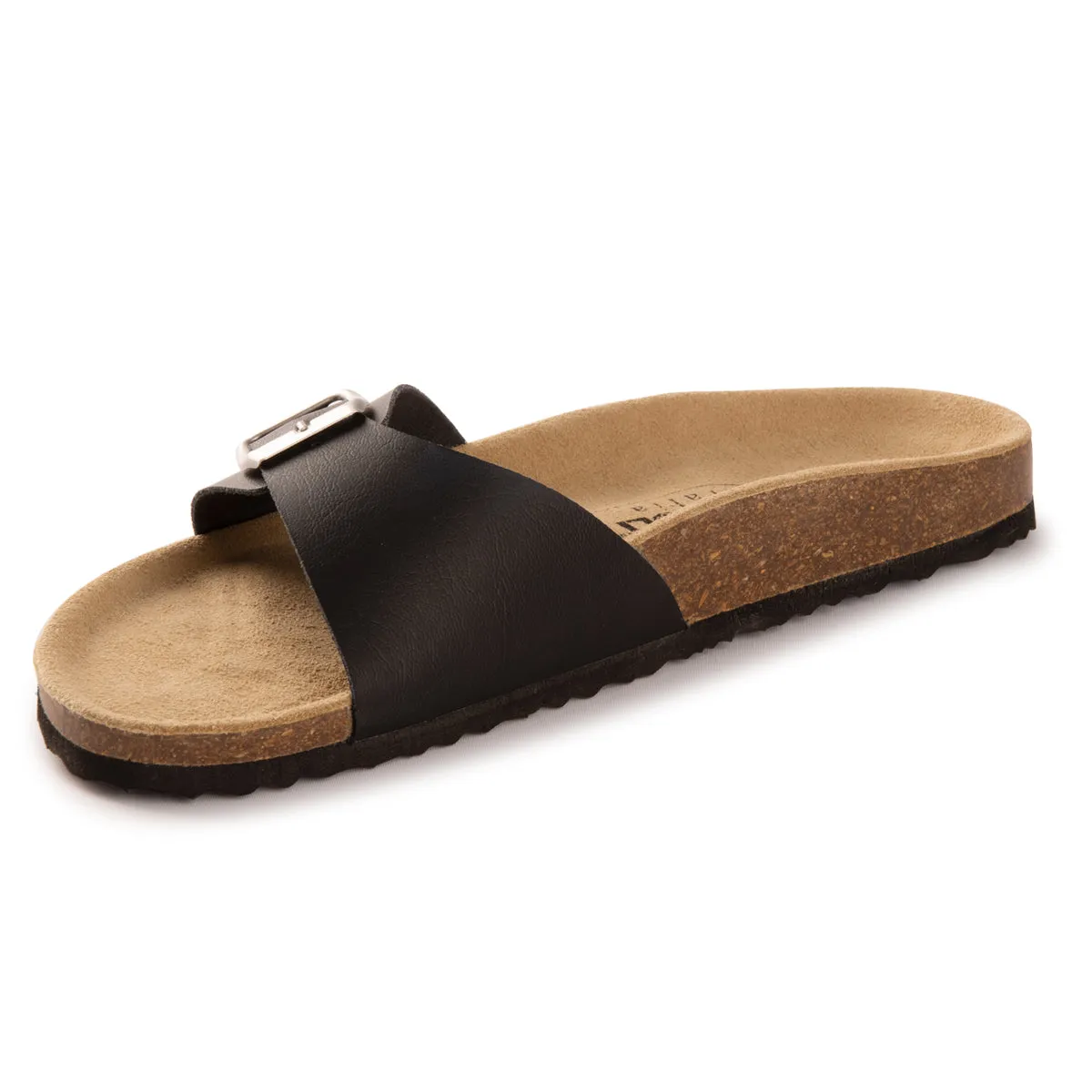 AUS WOOLI AUSTRALIA UNISEX TOORAK SANDALS - BLACK