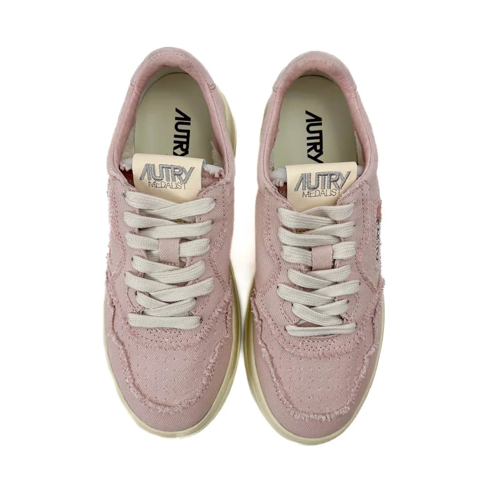 Autry - Medalist Low AULW DE01 (Denim Peach Whip)