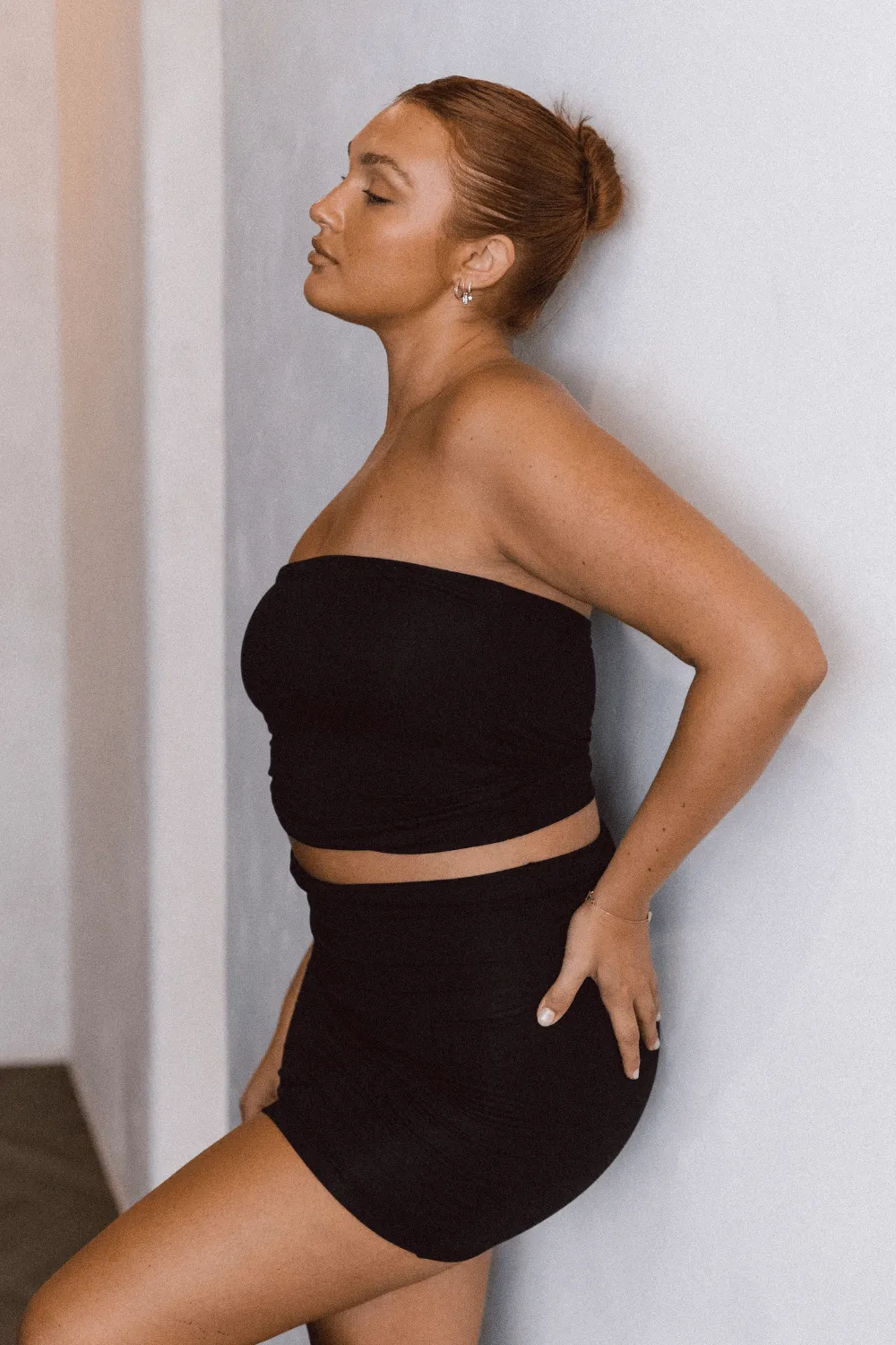 Bamboo Mykonos Top - Black