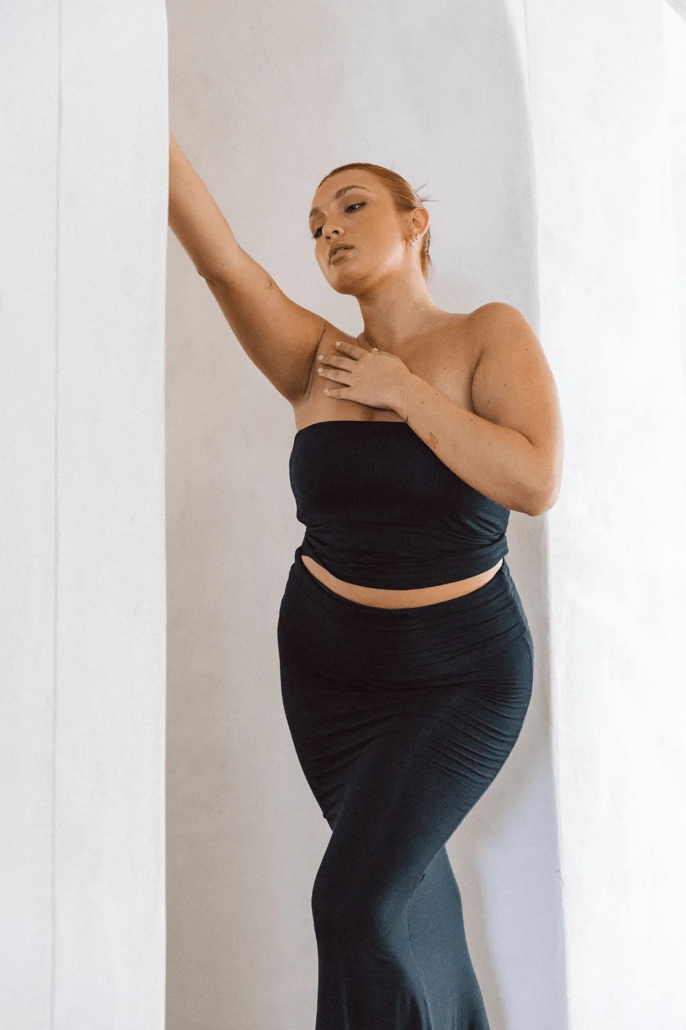 Bamboo Mykonos Top - Black