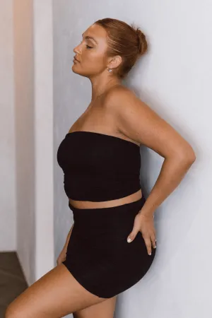 Bamboo Mykonos Top - Black