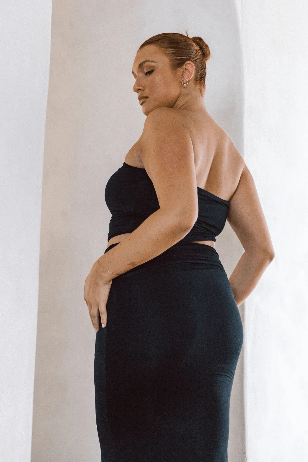 Bamboo Mykonos Top - Black