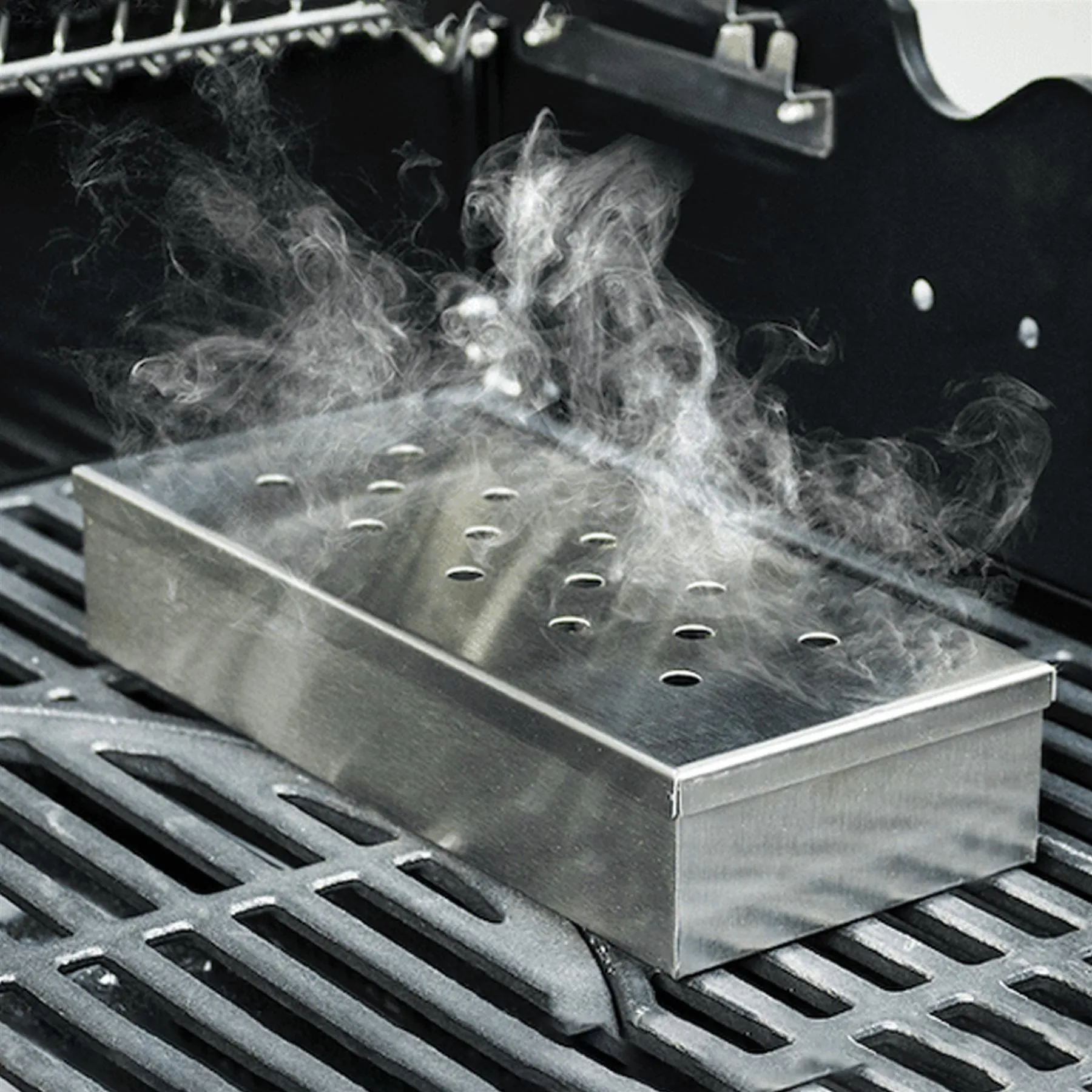 BBQ Smoker Box for Wooden Chips