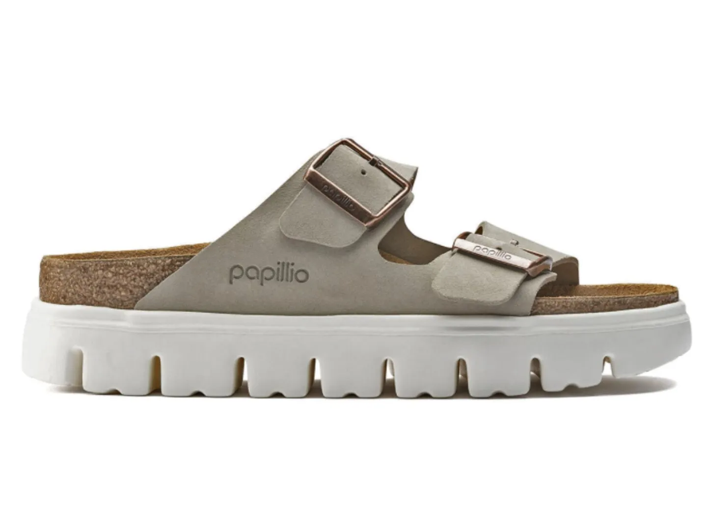 Birkenstock: Arizona Chunky in Taupe