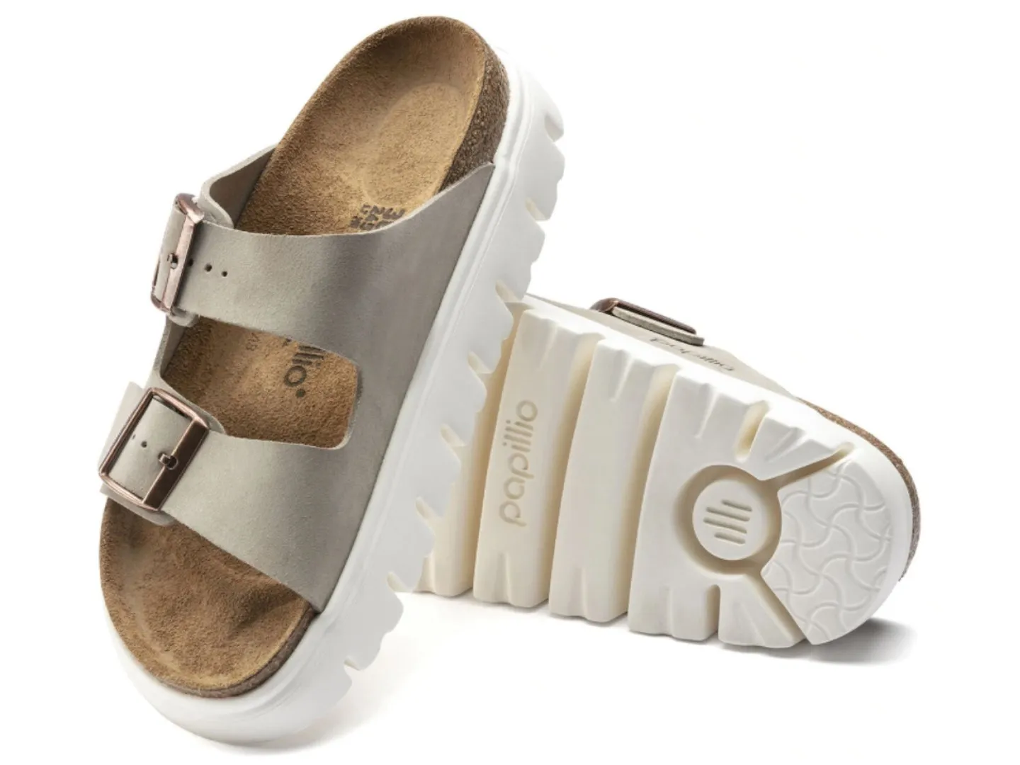 Birkenstock: Arizona Chunky in Taupe