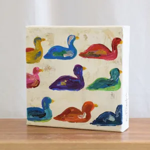 BJ Weeks Ducks 6"x6"