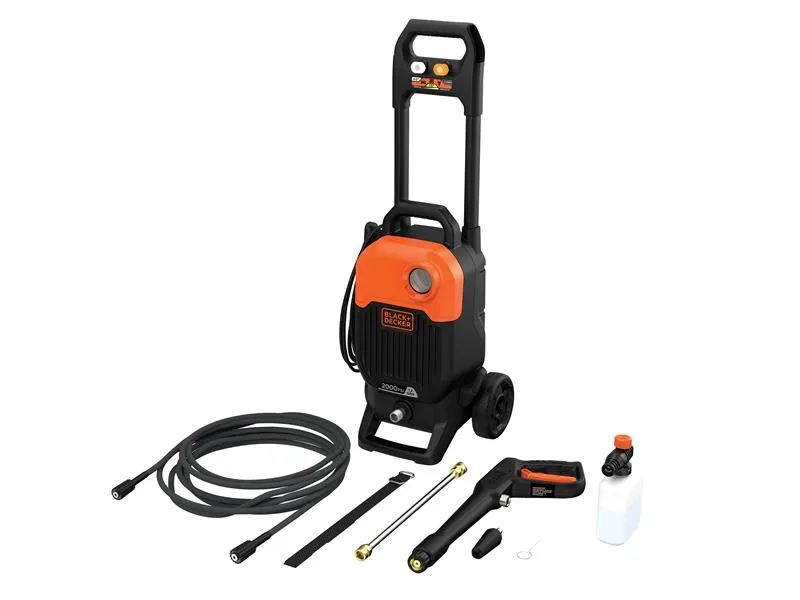 BLACK   DECKER BEPW2000 Pressure Washer 150 bar 240V
