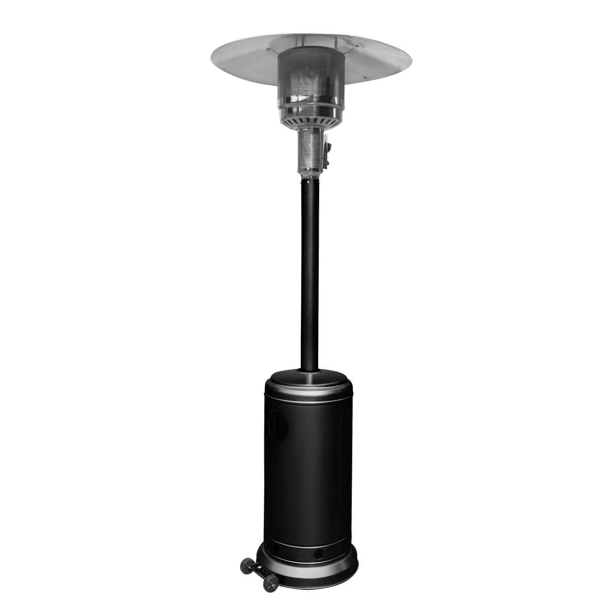 Black Outdoor Propane Patio Heater with Adjustable Thermostat I SPAFAIR