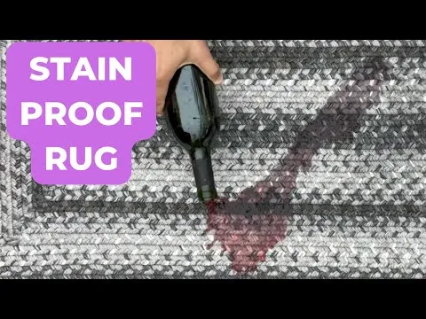 Black Ultra Durable Small Braided Oval Rug In Set