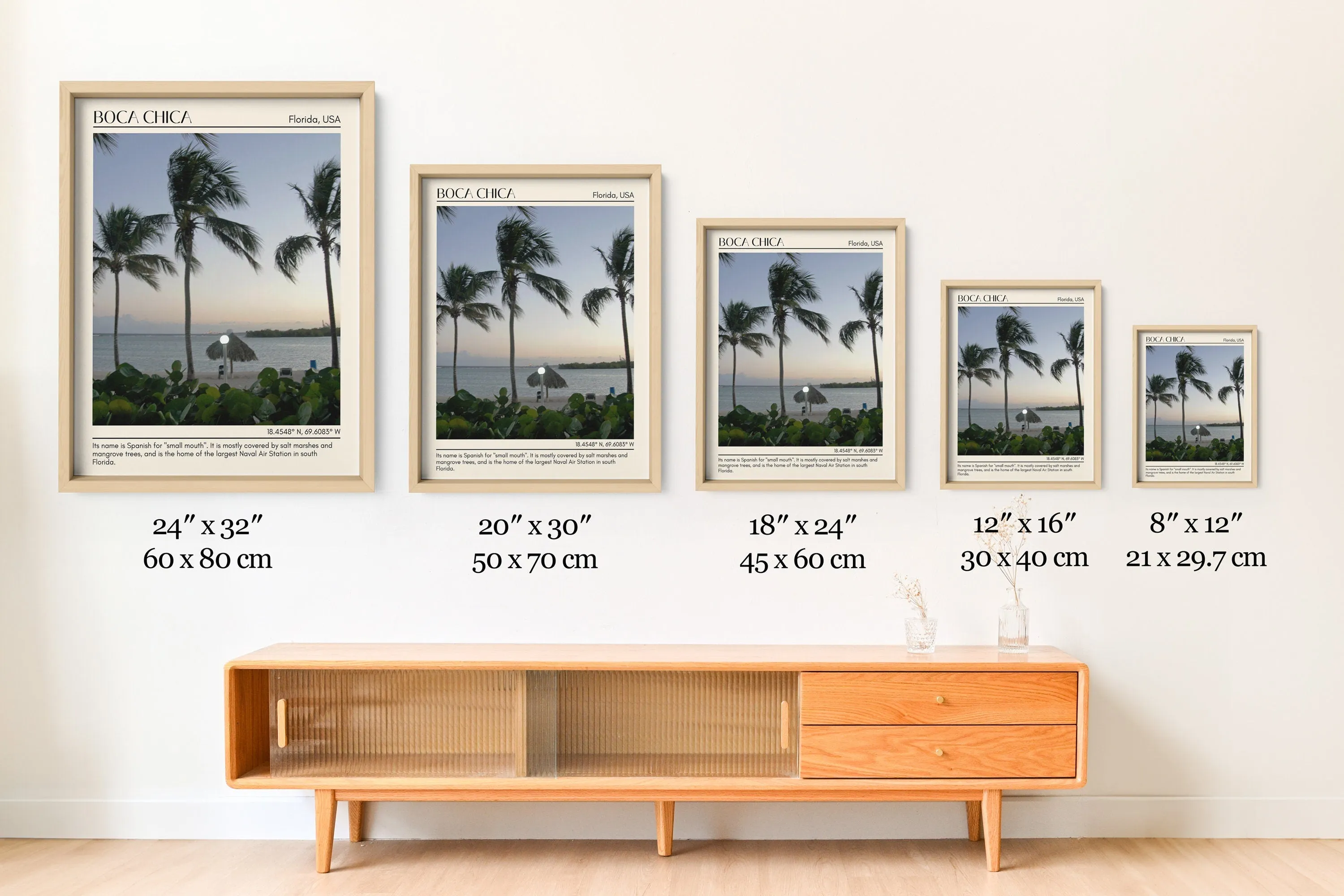 Boca Chica Wall Canvas, USA