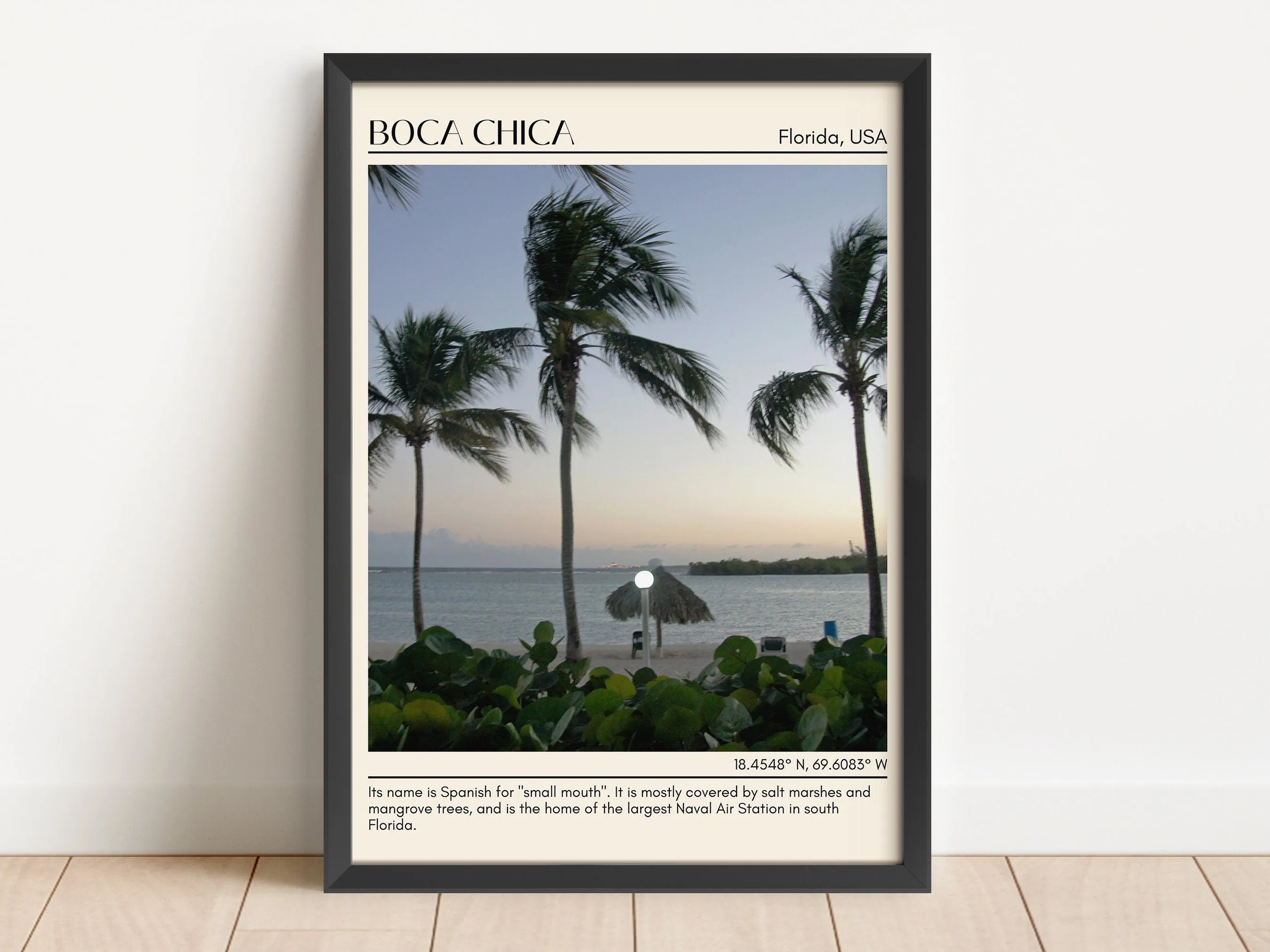 Boca Chica Wall Canvas, USA