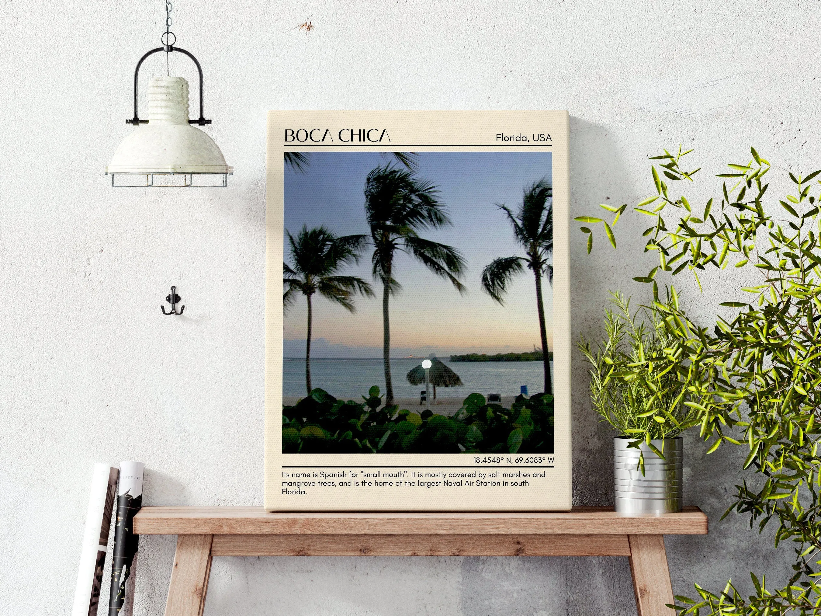 Boca Chica Wall Canvas, USA