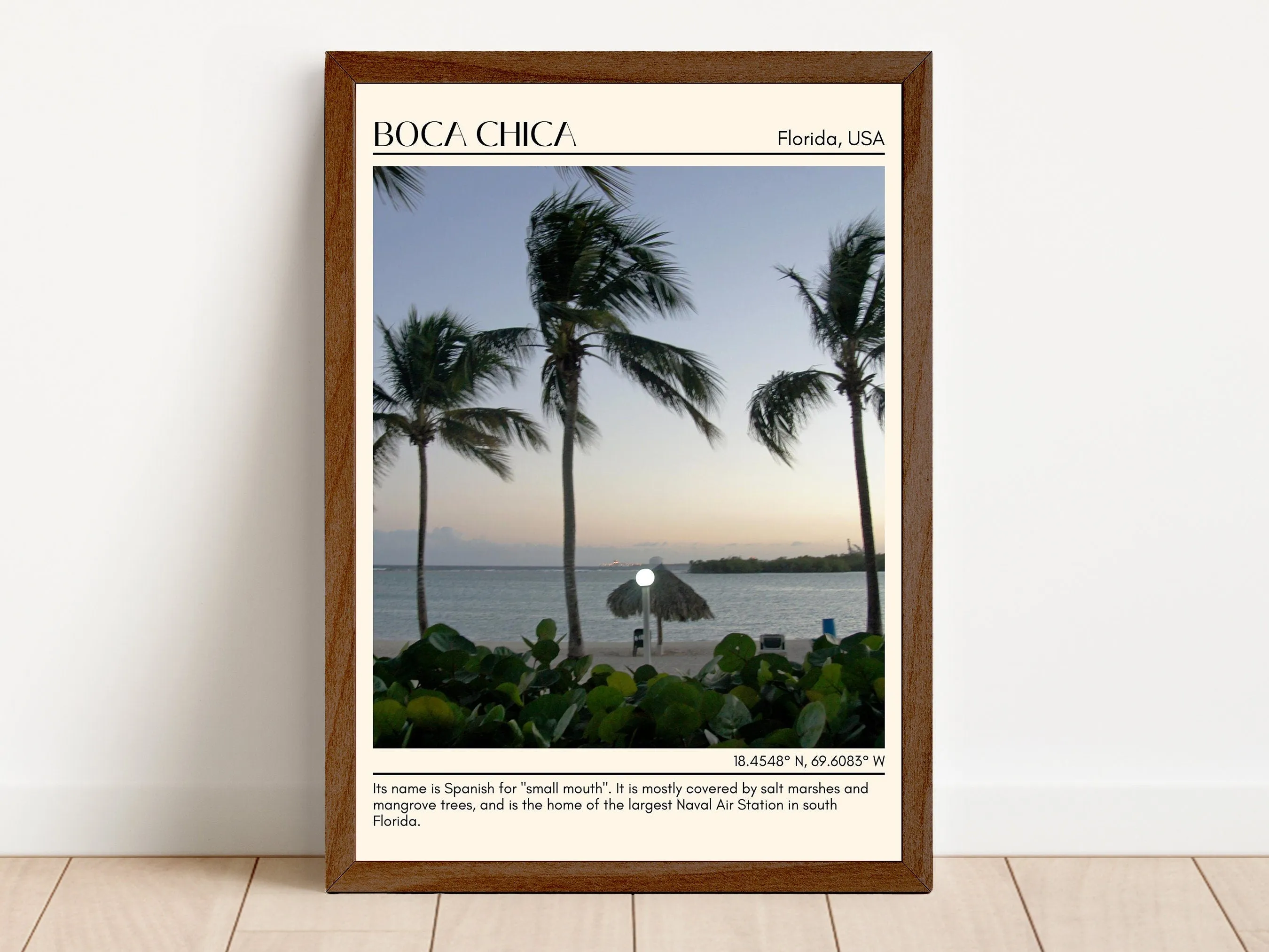 Boca Chica Wall Canvas, USA