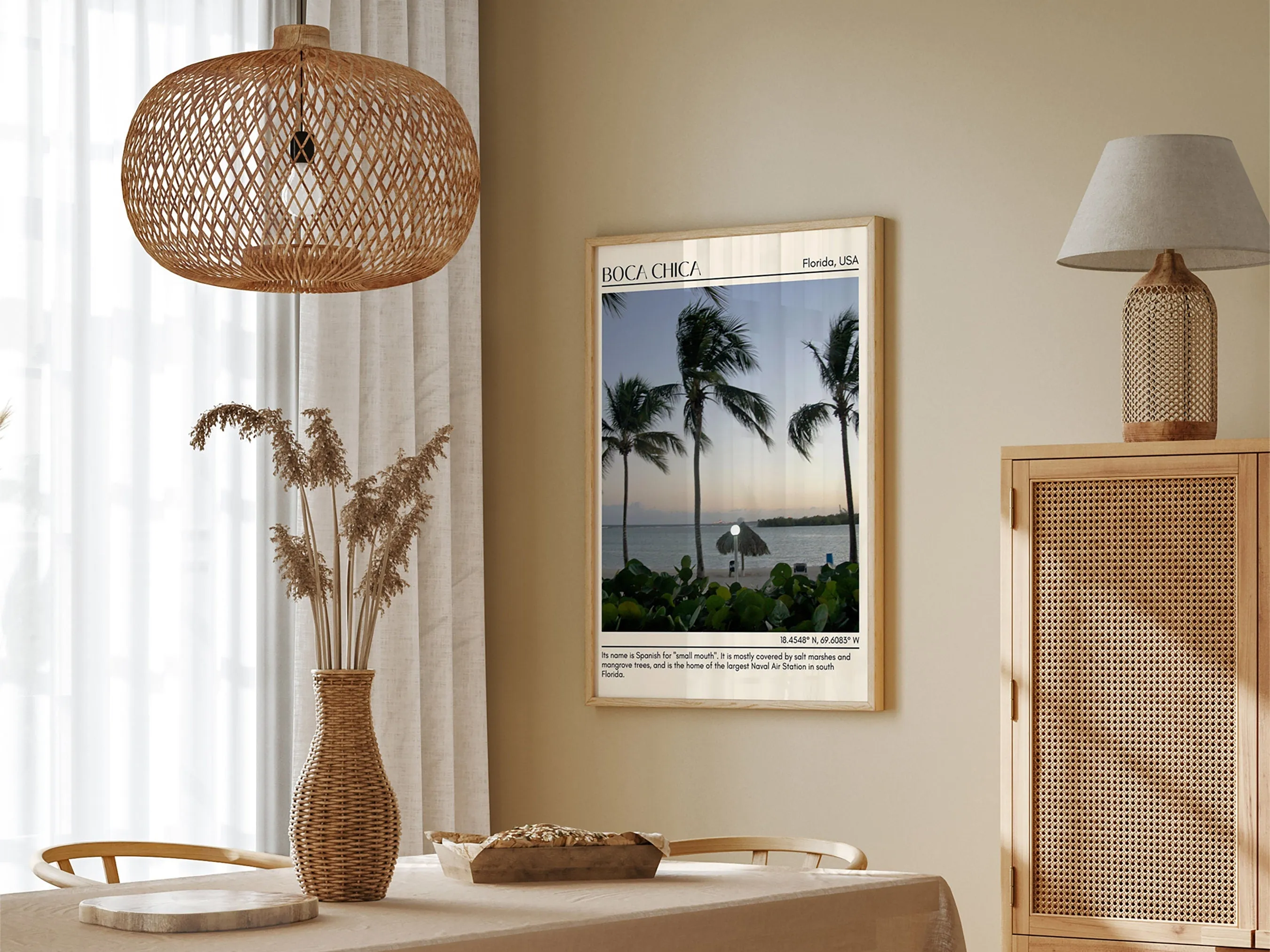 Boca Chica Wall Canvas, USA