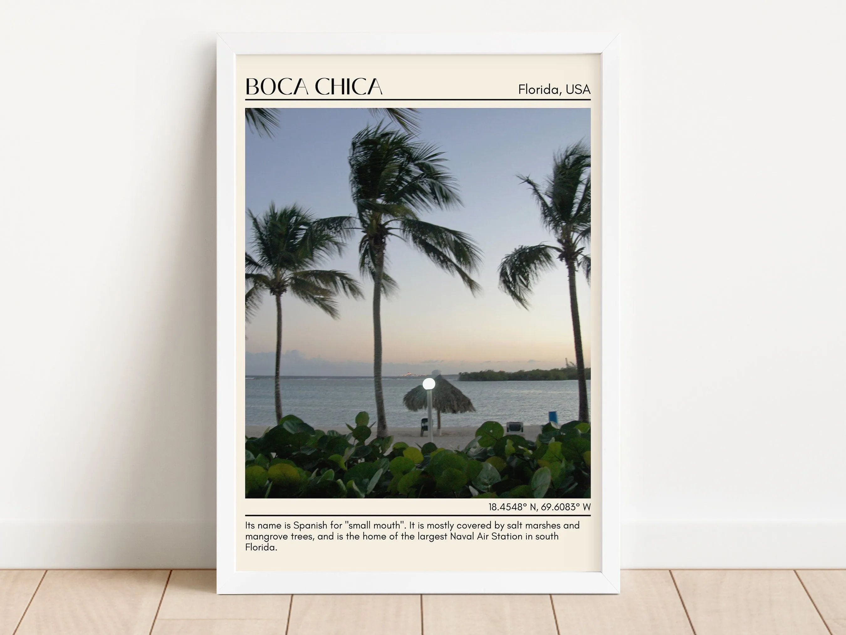 Boca Chica Wall Canvas, USA