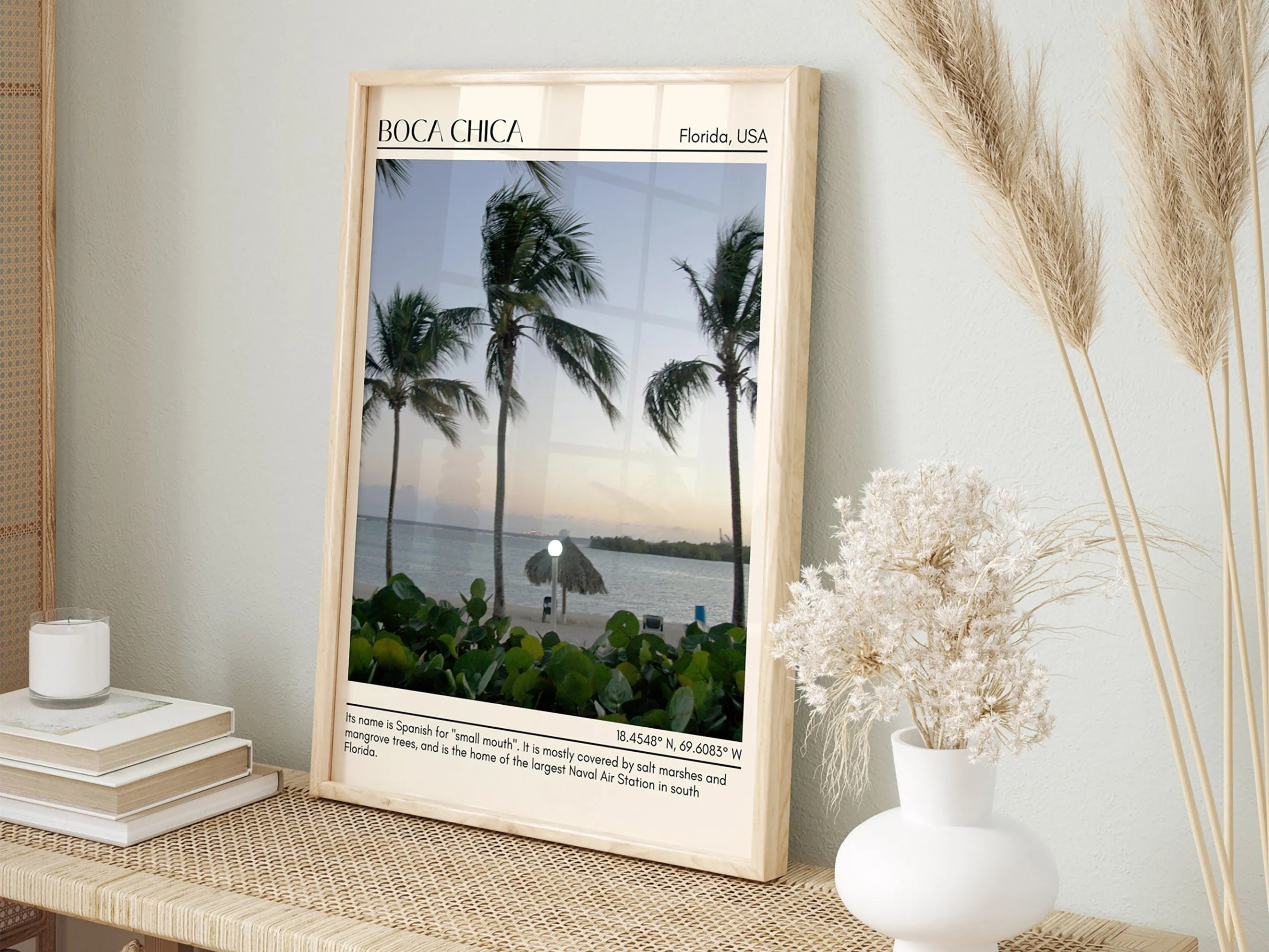 Boca Chica Wall Canvas, USA