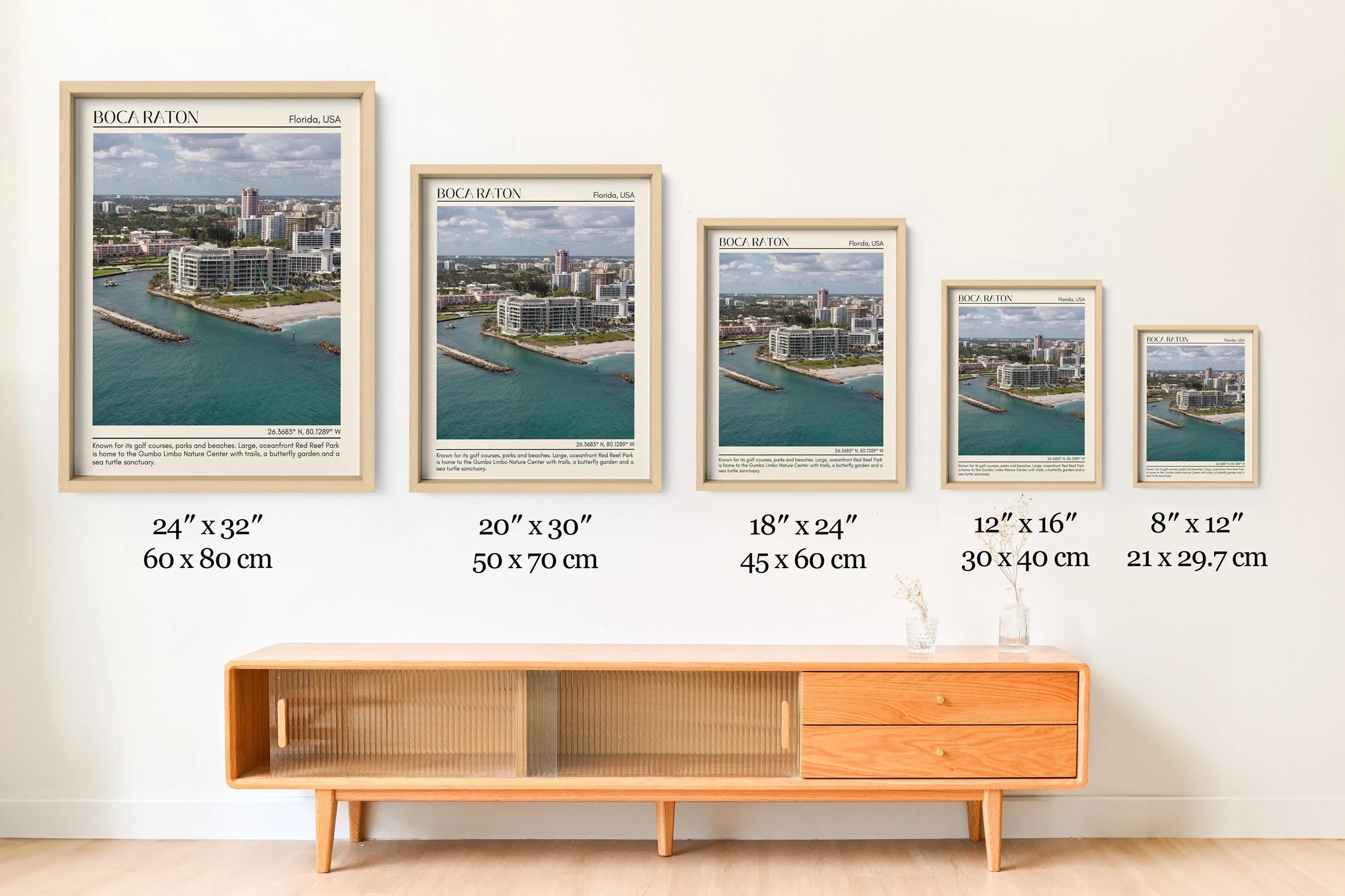 Boca Raton Wall Canvas, USA