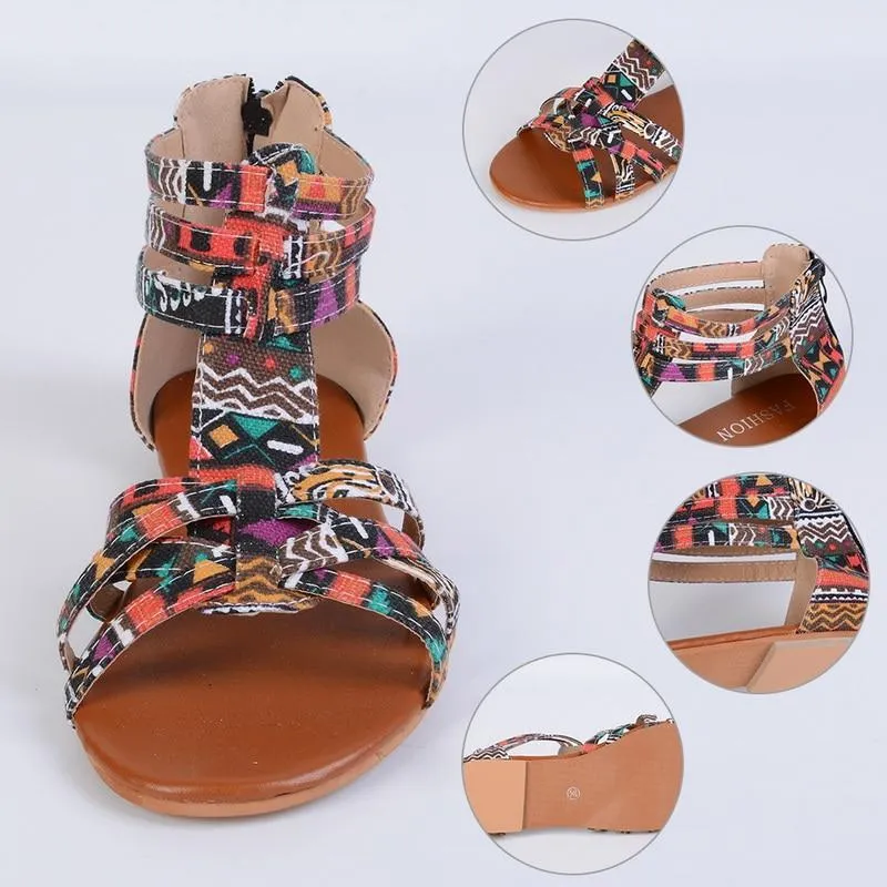 Bohemian Women Flat Shoes Torridity Gladiator  Sandal