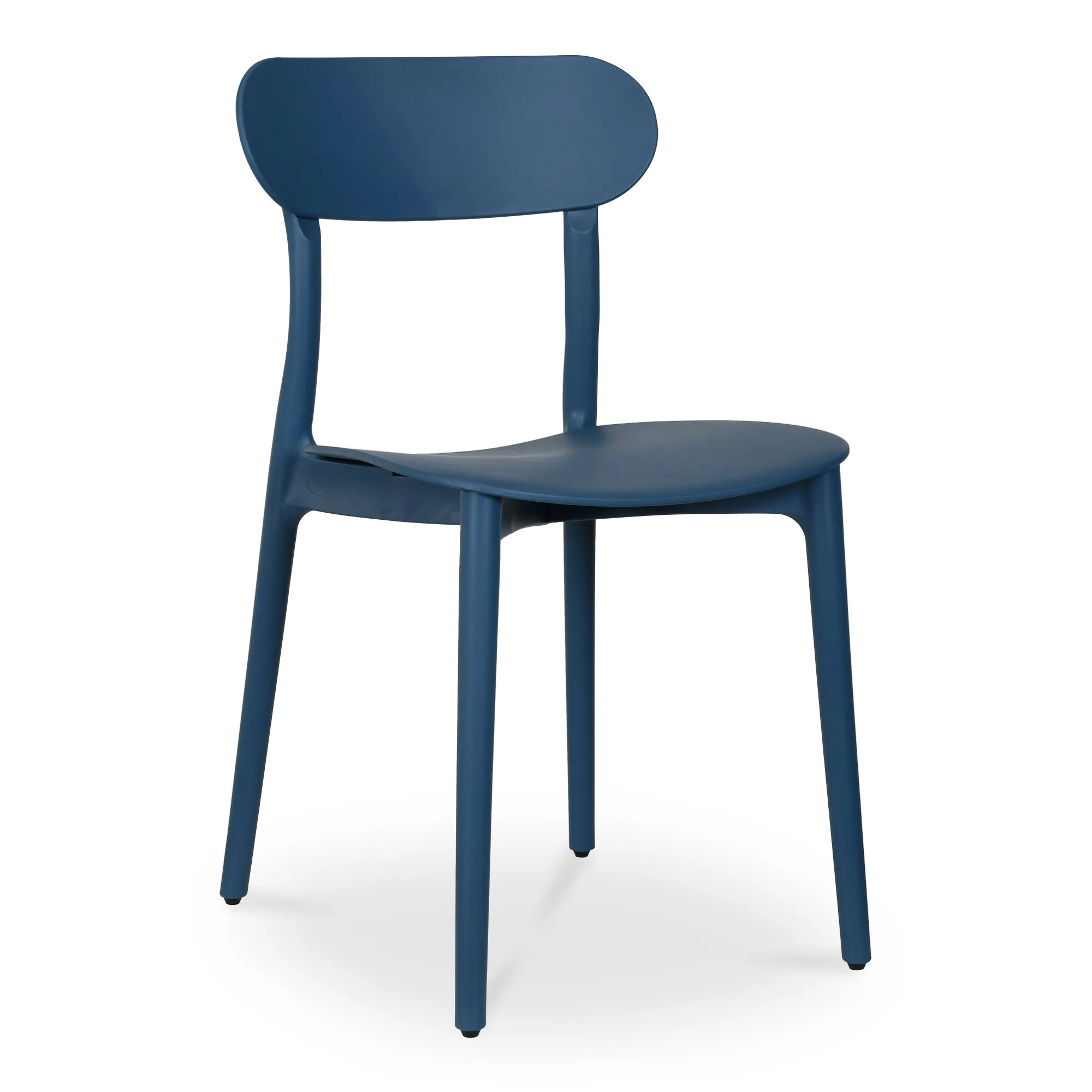 Breezy Modern Duo: Durable Outdoor Dining Chairs