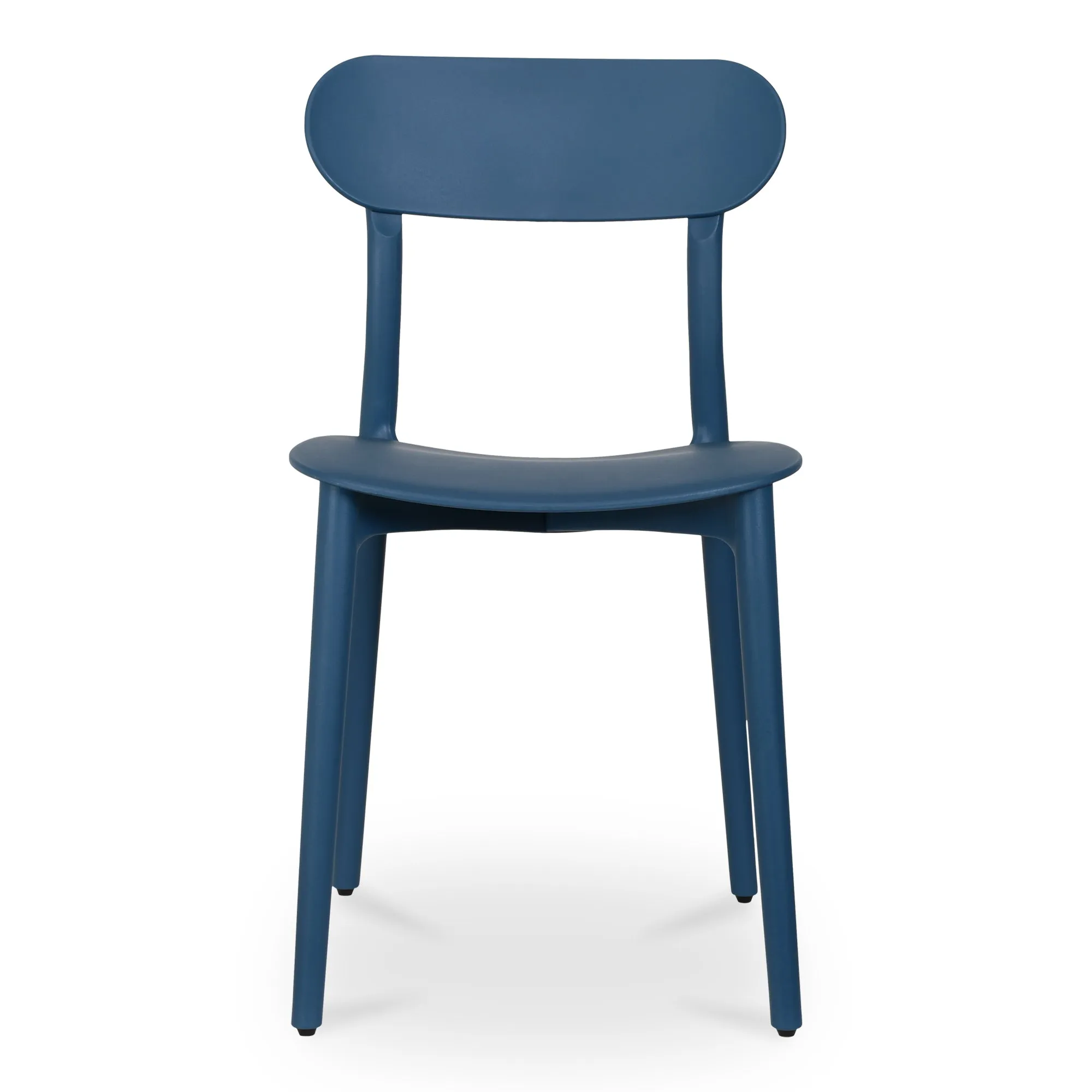 Breezy Modern Duo: Durable Outdoor Dining Chairs