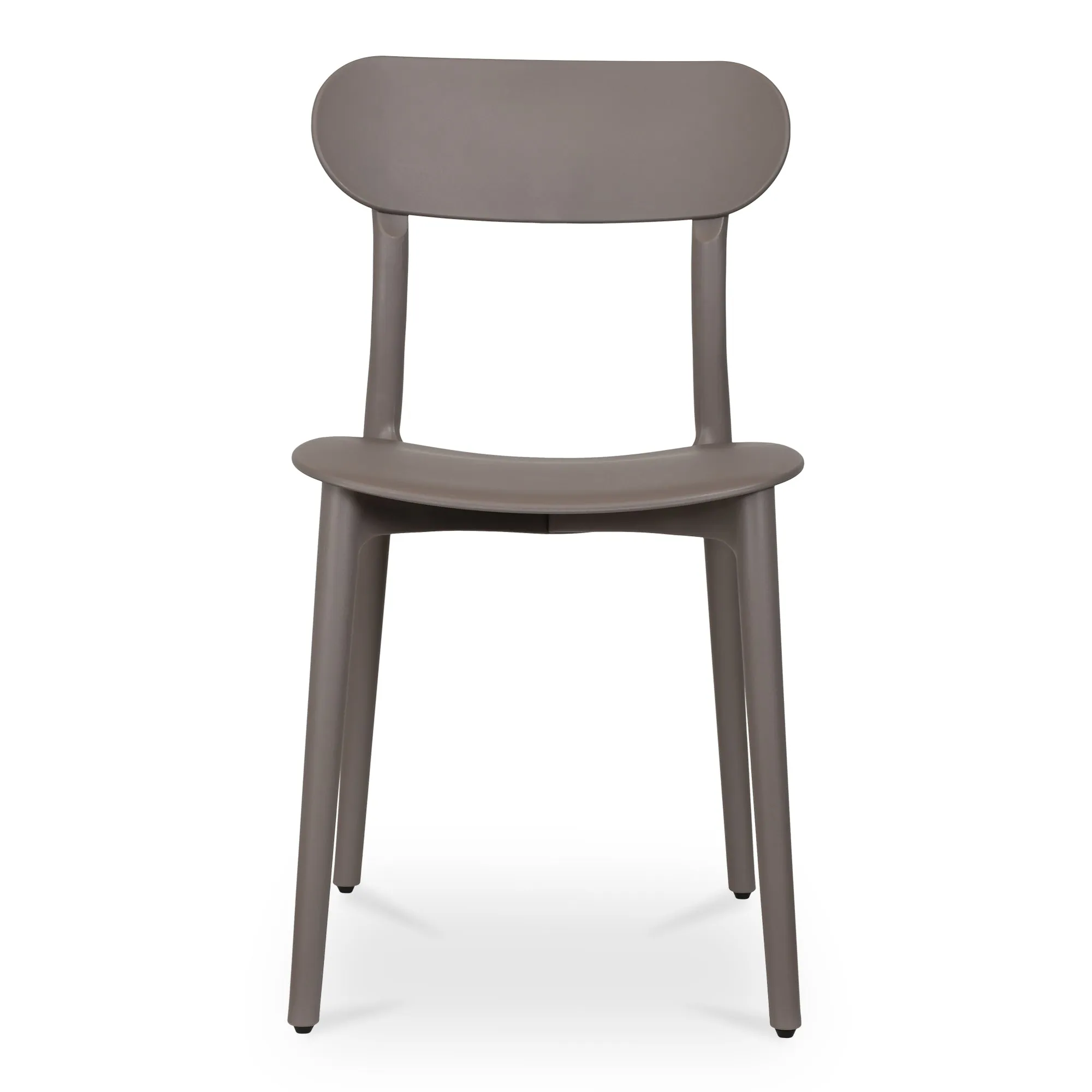 Breezy Modern Duo: Durable Outdoor Dining Chairs