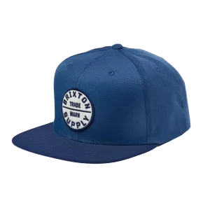 Brixton Oath III Snapback Washed Navy/Indie Teal