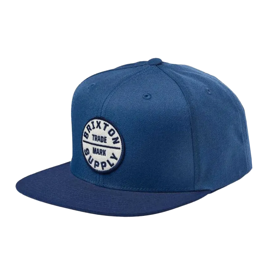 Brixton Oath III Snapback Washed Navy/Indie Teal