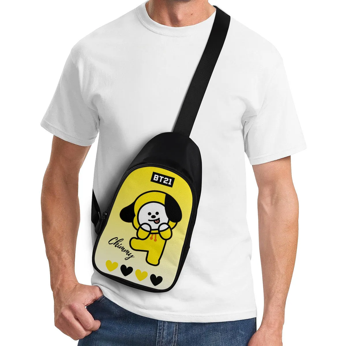 BT21 Chimmy Chest Bag - BTS JIMIN Cross Body Bag