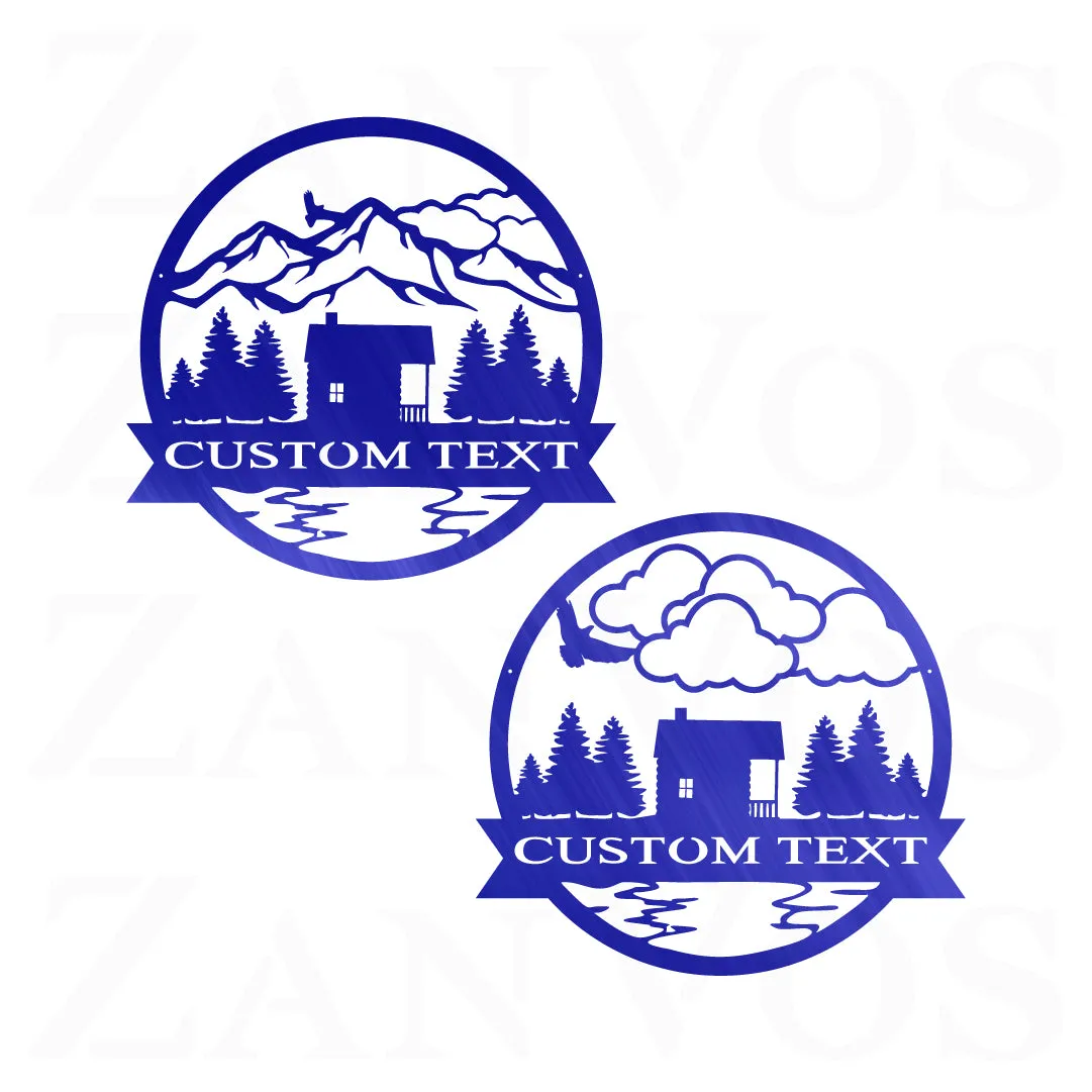 Cabin Outdoor Monogram