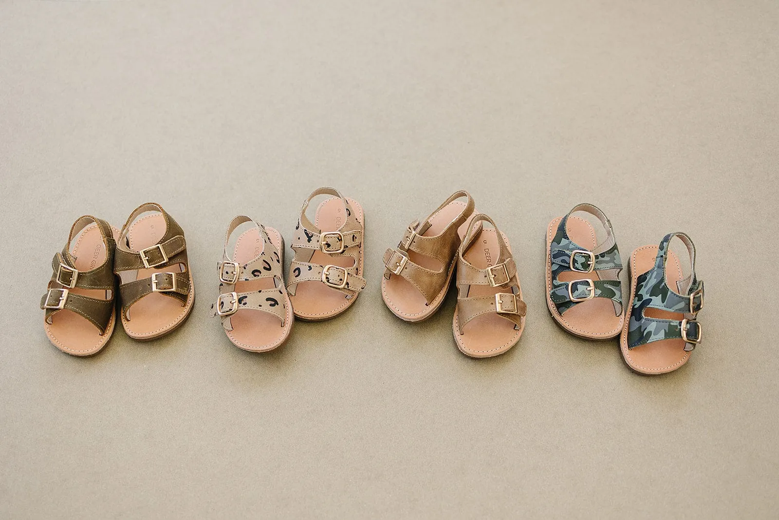 Camo - Summer Sandal - US Size 5-9 - Hard Sole