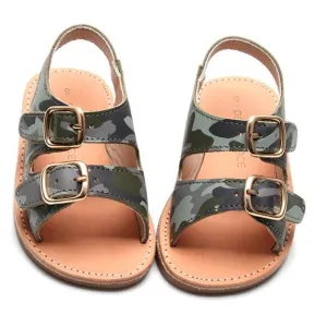Camo - Summer Sandal - US Size 5-9 - Hard Sole
