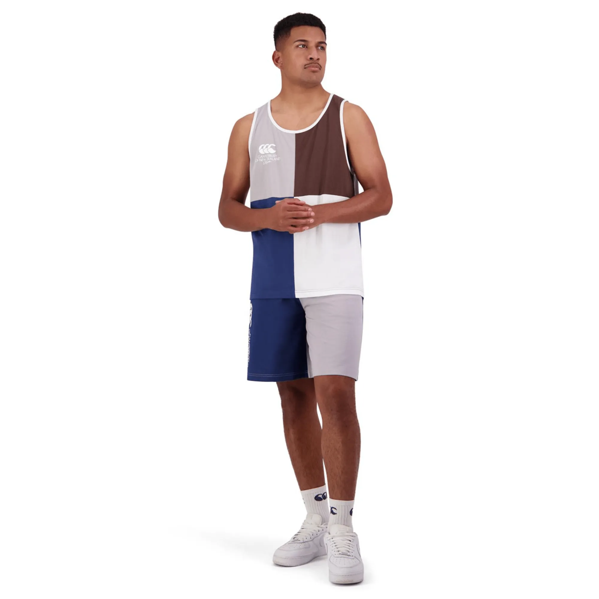 Canterbury Harlequin Block Singlet