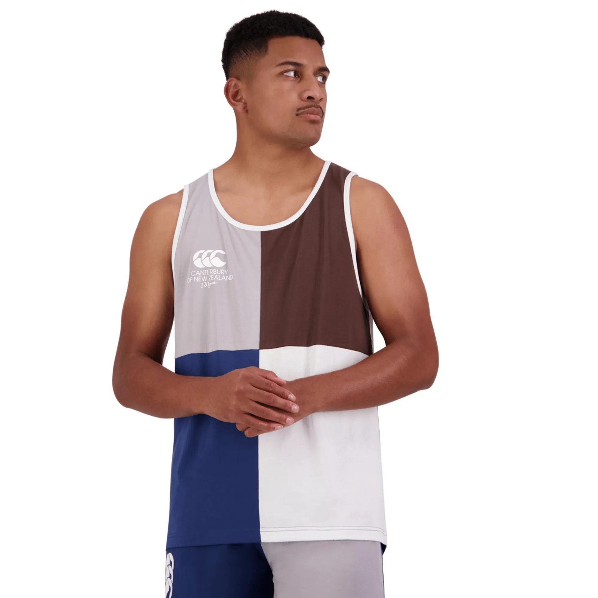 Canterbury Harlequin Block Singlet